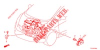 ETAI FAISCEAU DE FILS MOTEUR pour Honda JAZZ 1.2 S 5 Portes 5 vitesses manuelles 2012
