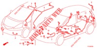 FAISCEAU DES FILS (1) (LH) pour Honda JAZZ 1.2 S 5 Portes 5 vitesses manuelles 2012