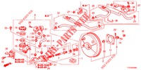MAITRE CYLINDRE DE FREIN/ALIMENTATION PRINCIPALE (LH) pour Honda JAZZ 1.2 S 5 Portes 5 vitesses manuelles 2012