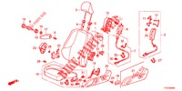 SIEGE AVANT (G.) pour Honda JAZZ 1.2 S 5 Portes 5 vitesses manuelles 2012