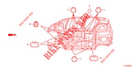 ANNEAU (INFERIEUR) pour Honda JAZZ 1.4 LUXURY 5 Portes 5 vitesses manuelles 2012
