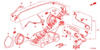 ANTENNE/HAUT PARLEUR pour Honda JAZZ 1.4 LUXURY 5 Portes 5 vitesses manuelles 2012