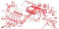 COLLECTEUR D'ADMISSION pour Honda JAZZ 1.4 LUXURY 5 Portes 5 vitesses manuelles 2012