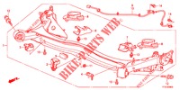 ESSIEU ARRIERE pour Honda JAZZ 1.4 LUXURY 5 Portes 5 vitesses manuelles 2012