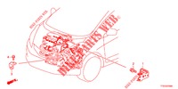 ETAI FAISCEAU DE FILS MOTEUR pour Honda JAZZ 1.4 LUXURY 5 Portes 5 vitesses manuelles 2012
