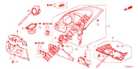 GARNITURE D'INSTRUMENT (COTE DE CONDUCTEUR) (LH) pour Honda JAZZ 1.4 LUXURY 5 Portes 5 vitesses manuelles 2012