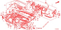 PANNEAU D'INSTRUMENT (LH) pour Honda JAZZ 1.4 LUXURY 5 Portes 5 vitesses manuelles 2012