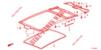 PARE SOLEIL pour Honda JAZZ 1.4 LUXURY 5 Portes 5 vitesses manuelles 2012