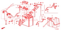BATTERIE pour Honda JAZZ 1.4 ESH 5 Portes full automatique 2012