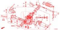 BOITE DE VITESSES DE P.S. (LH) pour Honda JAZZ 1.4 ESH 5 Portes full automatique 2012