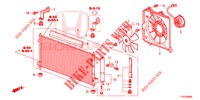 CLIMATISEUR (CONDENSATEUR) pour Honda JAZZ 1.4 ESH 5 Portes full automatique 2012