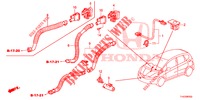 CLIMATISEUR (SENSEUR/CLIMATISEUR D'AIR AUTOMATIQUE) pour Honda JAZZ 1.4 ESH 5 Portes full automatique 2012