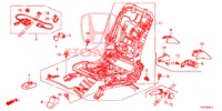 COMP. DE SIEGE AV. (G.) (2) pour Honda JAZZ 1.4 ESH 5 Portes full automatique 2012