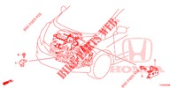ETAI FAISCEAU DE FILS MOTEUR pour Honda JAZZ 1.4 ESH 5 Portes full automatique 2012