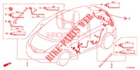 FAISCEAU DES FILS (LH) (5) pour Honda JAZZ 1.4 ESH 5 Portes full automatique 2012