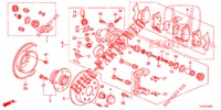 FREIN ARRIERE (DISQUE) pour Honda JAZZ 1.4 ESH 5 Portes full automatique 2012