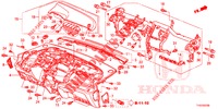 PANNEAU D'INSTRUMENT (LH) pour Honda JAZZ 1.4 ESH 5 Portes full automatique 2012