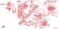 POMPE A HUILE (CVT) pour Honda JAZZ 1.4 ESH 5 Portes full automatique 2012