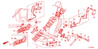 SIEGE AVANT (D.) (1) pour Honda JAZZ 1.4 ESH 5 Portes full automatique 2012