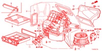 SOUFFLERIE DE CHAUFFAGE (LH) pour Honda JAZZ 1.4 ESH 5 Portes full automatique 2012