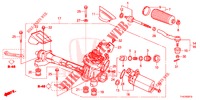 BOITE DE VITESSES DE P.S. (LH) pour Honda JAZZ 1.4 ESL 5 Portes full automatique 2012
