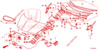 CAPOT MOTEUR (LH) pour Honda JAZZ 1.4 ESL 5 Portes full automatique 2012