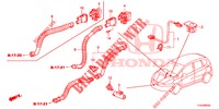 CLIMATISEUR (SENSEUR/CLIMATISEUR D'AIR AUTOMATIQUE) pour Honda JAZZ 1.4 ESL 5 Portes full automatique 2012