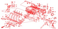 COLLECTEUR D'ADMISSION pour Honda JAZZ 1.4 ESL 5 Portes full automatique 2012