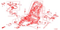 COMP. DE SIEGE AV. (D.) (2) pour Honda JAZZ 1.4 ESL 5 Portes full automatique 2012