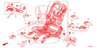 COMP. DE SIEGE AV. (G.) (2) pour Honda JAZZ 1.4 ESL 5 Portes full automatique 2012