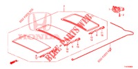 COMPOSANTS DE PARE SOLEIL pour Honda JAZZ 1.4 ESL 5 Portes full automatique 2012