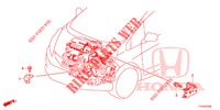 ETAI FAISCEAU DE FILS MOTEUR pour Honda JAZZ 1.4 ESL 5 Portes full automatique 2012