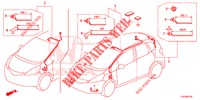 FAISCEAU DES FILS (LH) (6) pour Honda JAZZ 1.4 ESL 5 Portes full automatique 2012