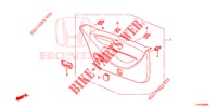 GARNITURE DE HAYON AR. pour Honda JAZZ 1.4 ESL 5 Portes full automatique 2012