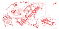 GARNITURE D'INSTRUMENT (COTE DE CONDUCTEUR) (LH) pour Honda JAZZ 1.4 ESL 5 Portes full automatique 2012