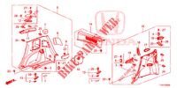 GARNITURE LATERALE pour Honda JAZZ 1.4 ESL 5 Portes full automatique 2012