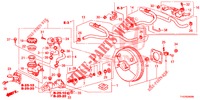 MAITRE CYLINDRE DE FREIN/ALIMENTATION PRINCIPALE (LH) pour Honda JAZZ 1.4 ESL 5 Portes full automatique 2012