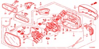 MIROIR (VIRAGE AUTOMATIQUE) pour Honda JAZZ 1.4 ESL 5 Portes full automatique 2012