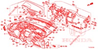 PANNEAU D'INSTRUMENT (LH) pour Honda JAZZ 1.4 ESL 5 Portes full automatique 2012