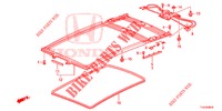 PARE SOLEIL pour Honda JAZZ 1.4 ESL 5 Portes full automatique 2012