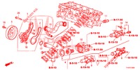 POMPE A EAU pour Honda JAZZ 1.4 ESL 5 Portes full automatique 2012
