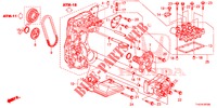 POMPE A HUILE (CVT) pour Honda JAZZ 1.4 ESL 5 Portes full automatique 2012