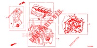 TROUSSE DE JOINT pour Honda JAZZ 1.4 ESL 5 Portes full automatique 2012