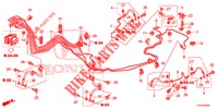 TUYAU DE FREIN/DURITE (LH) (VSA) pour Honda JAZZ 1.4 ESL 5 Portes full automatique 2012