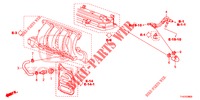 TUYAU DE RENIFLARD pour Honda JAZZ 1.4 ESL 5 Portes full automatique 2012