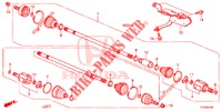 ARBRE PRIMAIRE AVANT (1) pour Honda JAZZ 1.4 LS 5 Portes 5 vitesses manuelles 2012