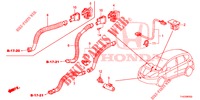 CLIMATISEUR (SENSEUR/CLIMATISEUR D'AIR AUTOMATIQUE) pour Honda JAZZ 1.4 LS 5 Portes 5 vitesses manuelles 2012