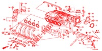 COLLECTEUR D'ADMISSION pour Honda JAZZ 1.4 LS 5 Portes 5 vitesses manuelles 2012