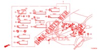 FAISCEAU DES FILS (LH) (3) pour Honda JAZZ 1.4 LS 5 Portes 5 vitesses manuelles 2012