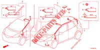 FAISCEAU DES FILS (LH) (6) pour Honda JAZZ 1.4 LS 5 Portes 5 vitesses manuelles 2012